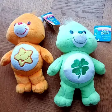 케어베어 봉제 인형 2개 세트