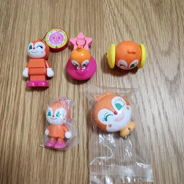 호빵맨 짤랑이 가챠 캡슐 토이 5세트