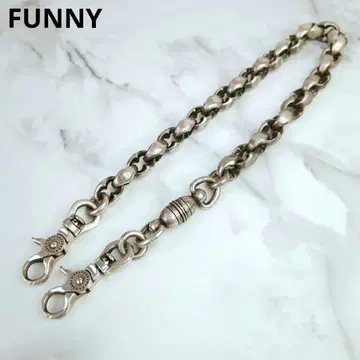 [단종/레어] FUNNY 퍼니 지갑 체인 SE-1 실버