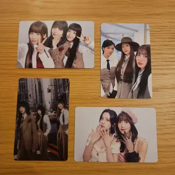 MISAMO 포토 카드 4매 세트