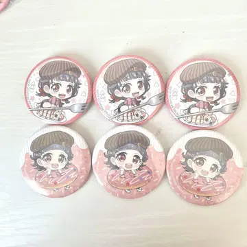 우시카미 림이 캔뱃지 6개 세트