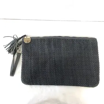 마르티나 카포니 이탈리아 브랜드 A4 메쉬 가죽 클러치 백 천연 가죽