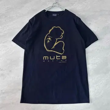 muta 무타 뽀빠이 콜라보 네이비 S 사이즈 반팔 티셔츠