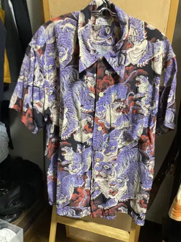SUN SURF 동양 엔터프라이즈 KALAKUA 반팔 알로하 셔츠