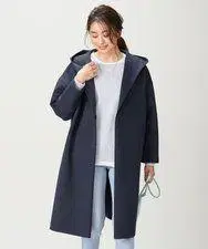 쿠미쿄쿠 세탁 가능 라이트 종이상자 아우터 후드 부착 클리닝 완료