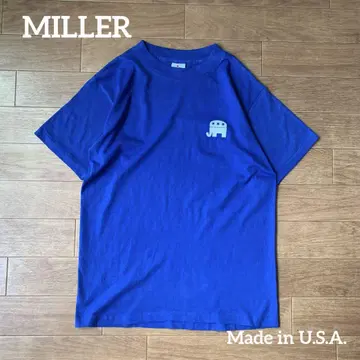 90s USA제 MILLER 공화당 코끼리 티셔츠 싱글 스티치 M 사이즈