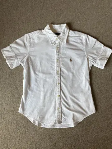 Ralph Lauren 랄프 로렌 반팔 셔츠 (사이즈 7) 커프스 포함