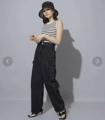 Rirandture 커비 카고 데님 0