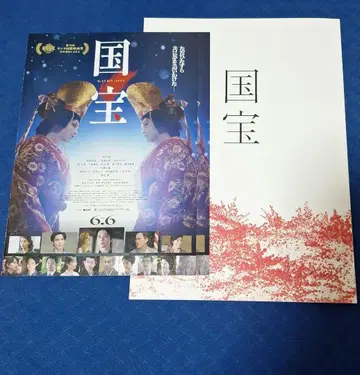 국보 팜플렛 플라이어 2장