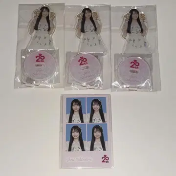 48의 날 백조 사레 AKB48 스크래치 아크릴 스탠드 증명 사진 카드