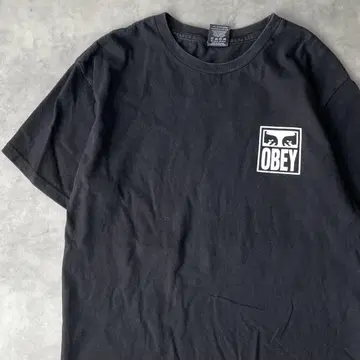 13431 OBEY 오베이 백 프린트 티셔츠 멕시코제