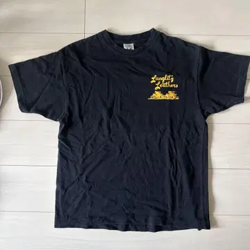 Langlitz Leathers 티셔츠 M 사이즈 블랙