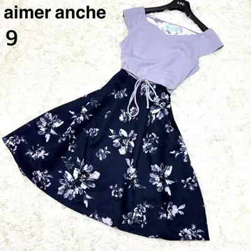 aimer anche 에메 원피스 반팔 끈 포함 9호 M 사이즈