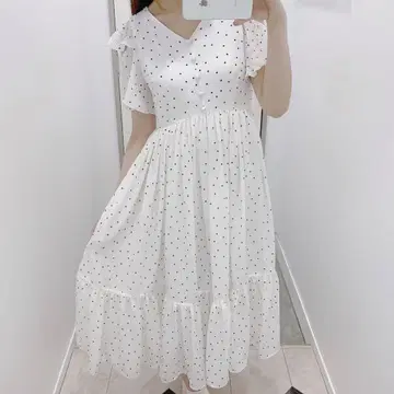 evelyn 플리츠 쓰리 브롱 op 도모