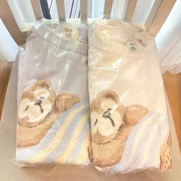 디즈니씨 젤라또피케 더피 룸웨어 블루 화이트