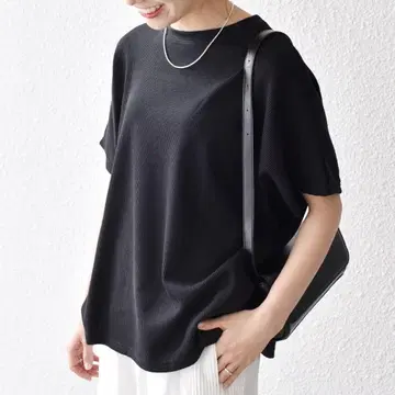 SHIPS any 와이드 와플 티셔츠