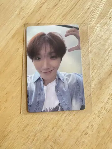 BOYNEXTDOOR 운학 회장 한정 FC 트레이딩 카드 앙콘