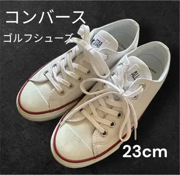 ALL STAR 화이트 스니커즈 (골프화)