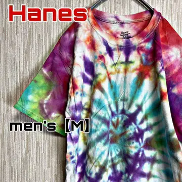 C944 [Hanes] 반팔 타이다이 티셔츠 [M] 올 패턴