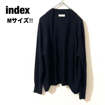index 인덱스 가디건 네이비 M 코튼 여성용 겉옷