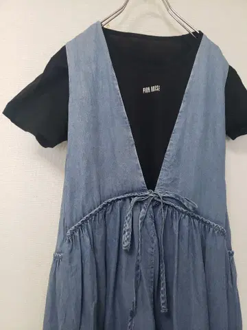 PINK HOUSE 로고 블랙 티셔츠 핑크하우스 L 사이즈