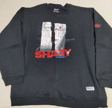 초레어 EMINEMSHADY 블랙 맨투맨 XLhiphopBBOY