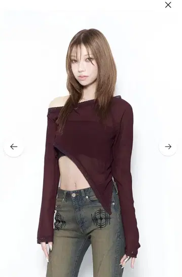 S lace up curve tops