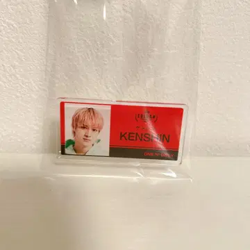 ONE N' ONLY 원엔 KENSHIN 아크릴 네임 배지