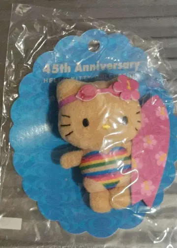 산리오 헬로키티 컬렉션 45주년 애니버서리 브로치 (서프)