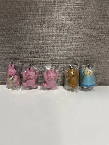 가챠가챠 나오냥 스윙 키링 5종