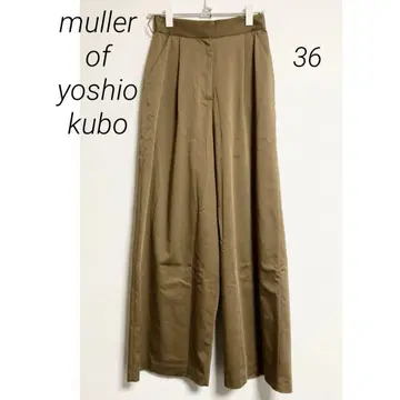 0323 muller of yoshiokubo 뮬러 와이드 팬츠 36
