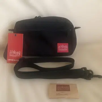 Manhattan Portage 블랙 숄더백