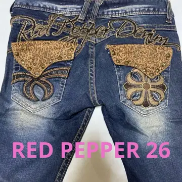 RED PEPPER 플레어 데님