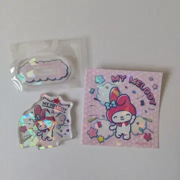 마이멜로디 마이멜로디 무니구루미 스티커 키링 캐릭터 대