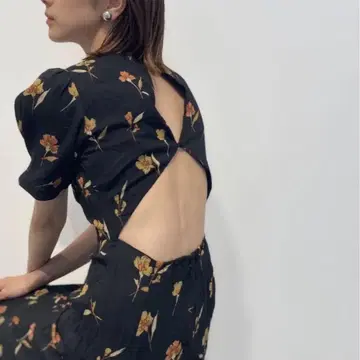 TODAYFUL Georgette Flower Dress 사이즈 36