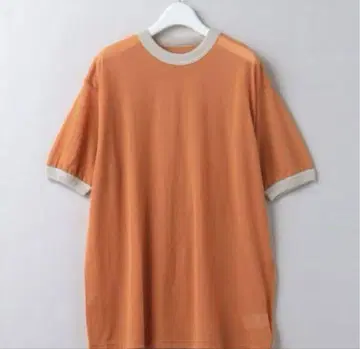 로쿠 ROKU 6 COTTON NYLON RINGER T-SHIRT