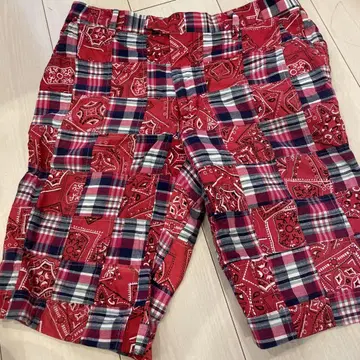 blacker steven alan 패치워크 숏팬츠