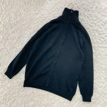 ZARA 드라이버 니트 블랙 USA XL 코튼 겉옷 캐주얼