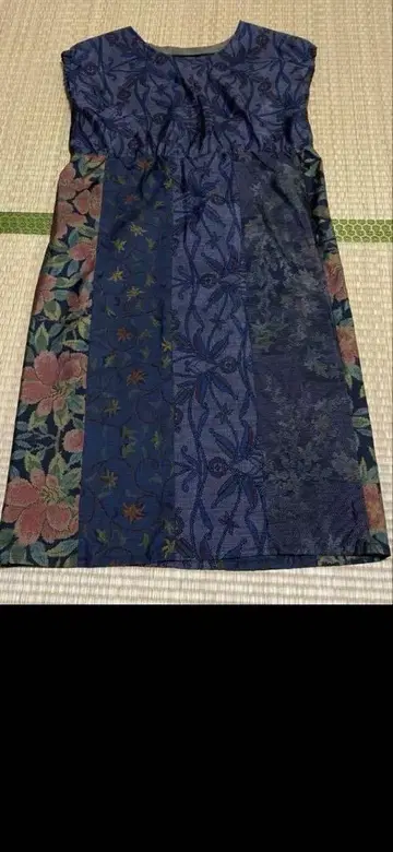 오시마 명주 핸드메이드 원피스