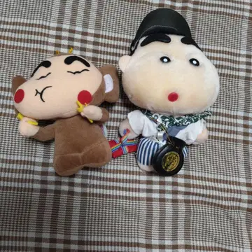 크레용 신짱 봉제 인형 세트