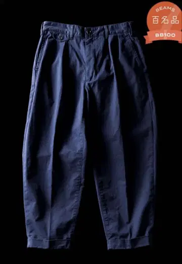 BEAMS 백명품 BEAMS PLUS 2 Pleats Twill L