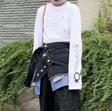 MERYLL ROGGE 메릴 로게 데님 스커트 32