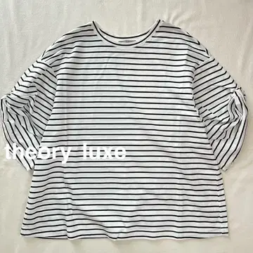 [새상품급] theory luxe 22SS 완판 워셔블 디자인 티셔츠