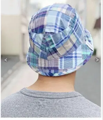 DESCENDANT MADRAS BUCKET PURPLE 레어 사이즈 4
