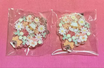 산리오 커스텀 아크릴 참 플라워 코로코로 쿠리링
