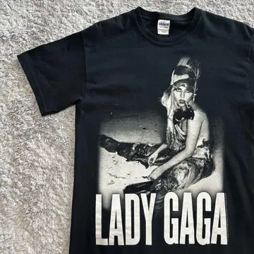 레어 레이디 가가 Lady gaga 2012 투어 티셔츠 양면 프린트