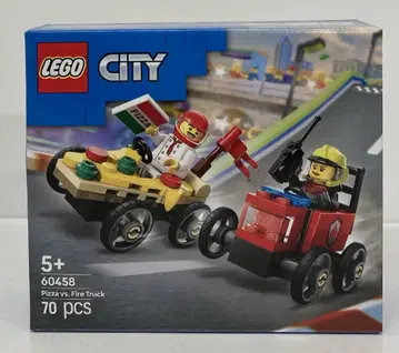LEGO CITY PIZZA VS FIRE TRUCK 60458