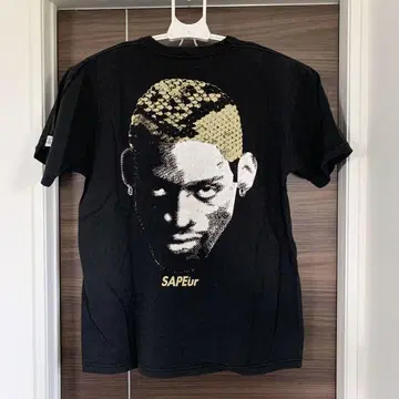 SAPEuR 그래픽 티셔츠 블랙 사풀 2XL