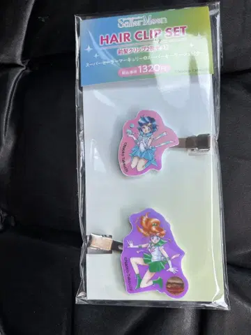 세일러문 로손 앞머리 클립 머큐리 주피터 세트