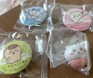 치이카와 네기마구로 피규어 캔뱃지 쿠라스시 ! 4세트